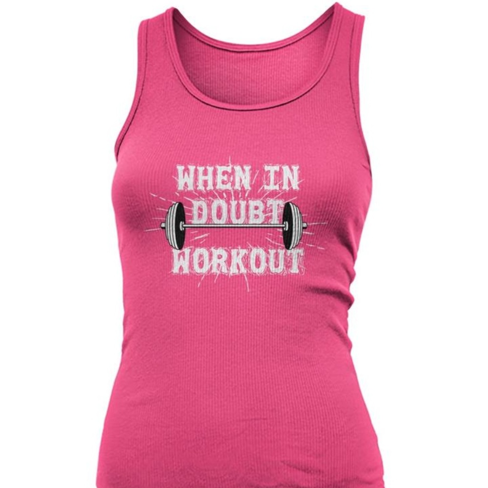 NEW Woman's When In Doubt Talk Top #6255